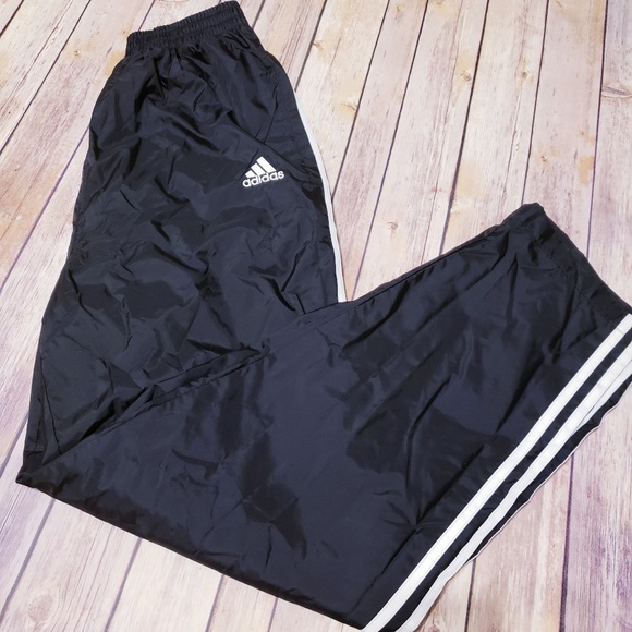 Adidas Nylon Button Wind Athletic Track 